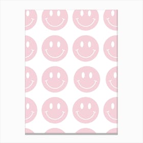 Smiley Faces Canvas Print