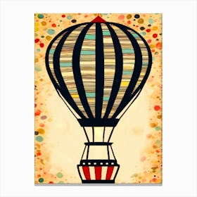 Childs Hot Air Balloon 11 Canvas Print