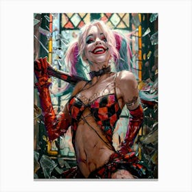 Harley Quinn Canvas Print