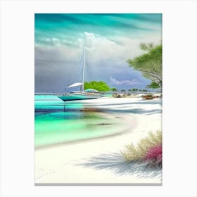 Gili Air Indonesia Soft Colours Tropical Destination Canvas Print