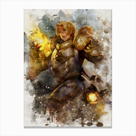 Anduin Wrynn World Of Warcraft Canvas Print