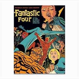 Fantastic Four Film & Movie Canvas Print