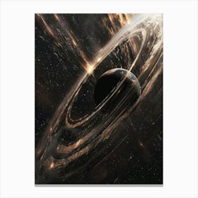 Black Hole 5 Canvas Print
