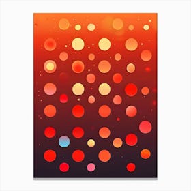 Abstract Circles 4 Canvas Print