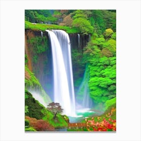 Shiraito Falls, Japan Majestic, Beautiful & Classic Canvas Print