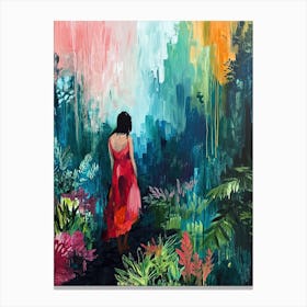 Mystic Dawn, Boho Art Style Canvas Print