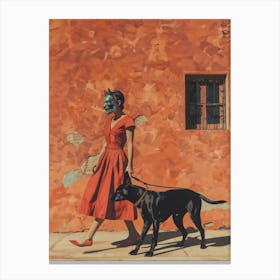 Leashed 6 Fy V Canvas Print