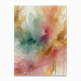 Abstract Watercolor Painting 2 Canvas Print