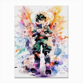 Midoriya Izuku Canvas Print