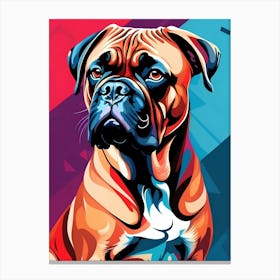 Boxer Dog Canvas Print