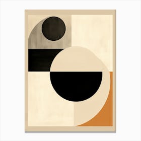 Geometric Reveries; Bauhaus Dreamscape Canvas Print