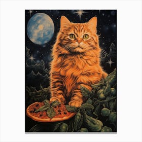 Pizza Cat 1 Canvas Print
