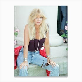 Goldie Hawn, 1990 Canvas Print