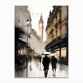 Travel London Canvas Print