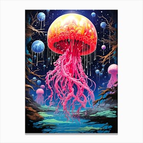 Jellyfish 3 Canvas Print