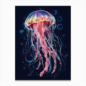 Jellyfish Canvas Print