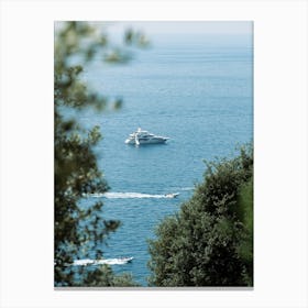 Summer Vibes | Positano, Italy | Travel Photography Canvas Print