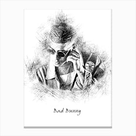 Bad Bunny 1 Canvas Print