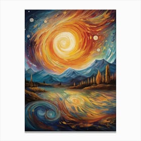 Starry Night 91 Canvas Print