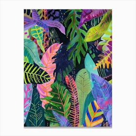 Tropical Jungle 9 Canvas Print