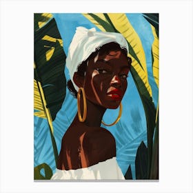 African Woman 167 Canvas Print