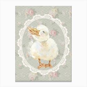 Nursery Duck Canvas Print