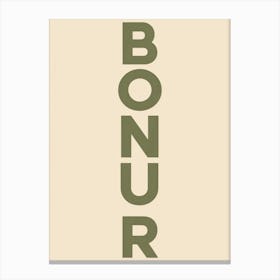 Bonnur Canvas Print