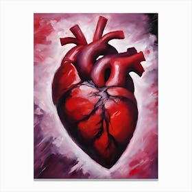 Human Heart Canvas Print