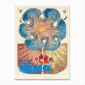 Nemo art vintage Canvas Print