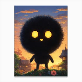 Kawaii Monster Canvas Print