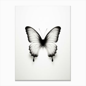 Butterfly Minimalist Abstract 2 Canvas Print