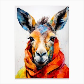 Donkey animal Canvas Print