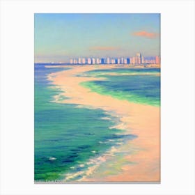 Panama City Beach 2 Florida Monet Style Canvas Print