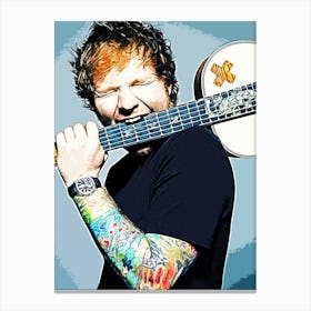 Ed Sheeran 8 Canvas Print