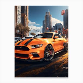 Ford Mustang Gt 1 Canvas Print