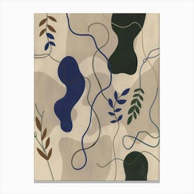 Abstract Painting 1939 Canvas Print