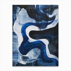 'Blue Wave' 6 Canvas Print