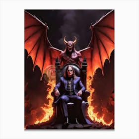 Devil Throne Canvas Print