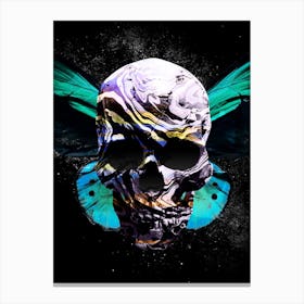 Skull 2 Displate Canvas Print