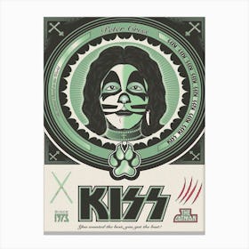 Kiss Ace Frehley Dedication To My Heroes! 2015 Poster Canvas Print