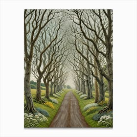 Dark Hedges Canvas Print