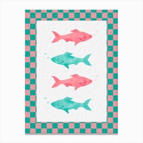 Colourful Fishes Canvas Print