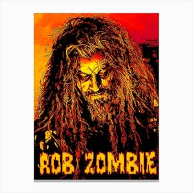 Rob Zombie Canvas Print