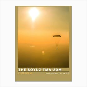 Soyuz Tma 20 Canvas Print