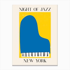 New York Jazz Canvas Print