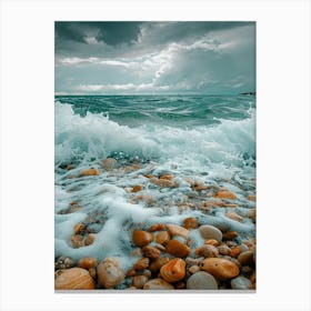 Stormy Sea Canvas Print