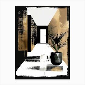 Black And Gold Canvas Print 8 Canvas Print