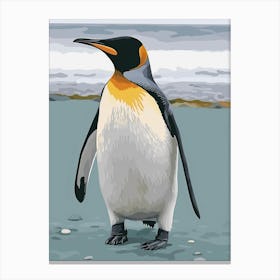 King Penguin St Canvas Print
