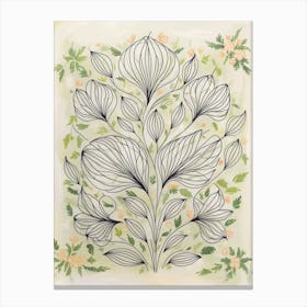 Floral Painting Canvas Print