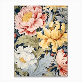 Floral Wallpaper 146 Canvas Print